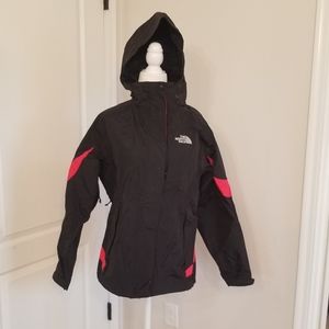 The North Face woman's Hyvent waterproof hooded jacket